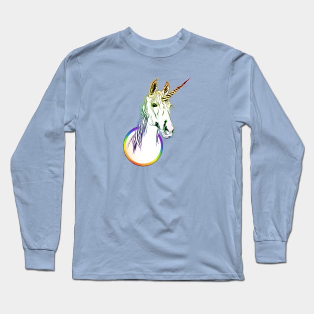 Ultimate Unicorn Long Sleeve T-Shirt by THUD creative